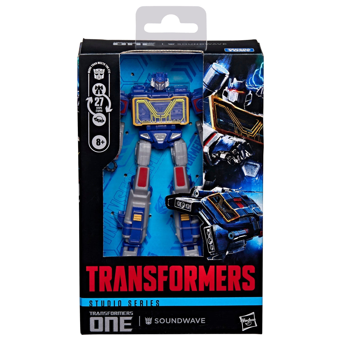 Transformers ONE Studio Series Deluxe Class Soundwave Figure