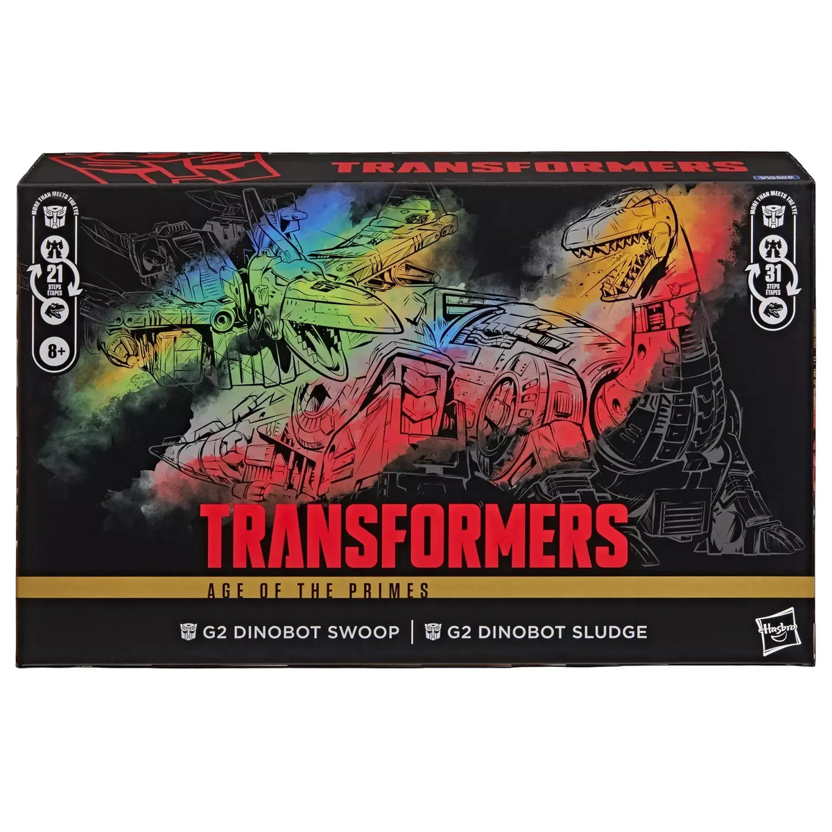 Transformers Age of the Primes G2 Dinobot Swoop and Sludge